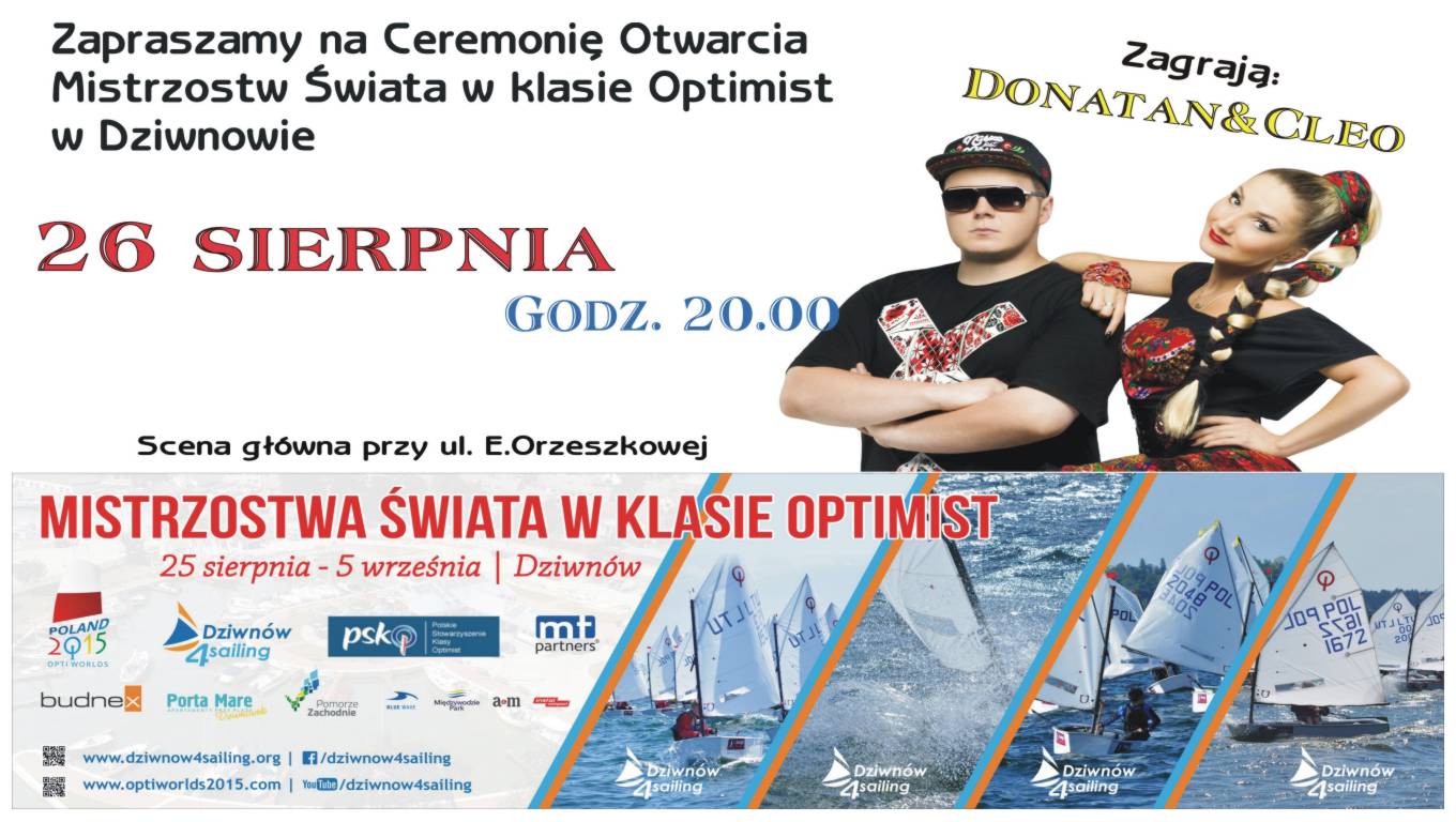 MŚ w klasie Optimist - Dziwnów 2015